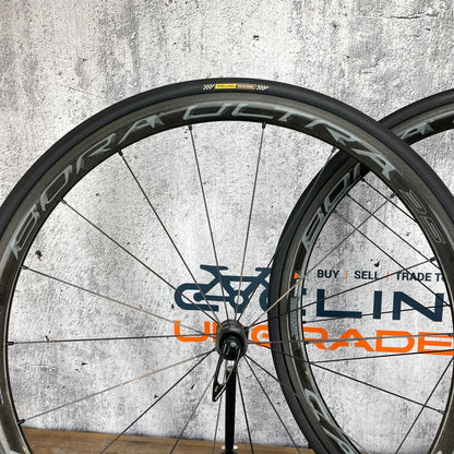Campagnolo Bora Ultra 35 AC3 Carbon Tubular Wheelset 700c Rim Brake 1214g