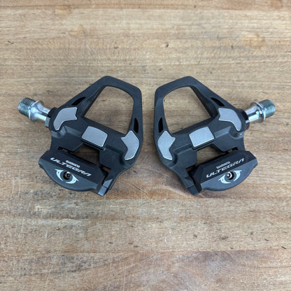 New! Shimano Ultegra PD-R8000 Stainless Steel Spindle Carbon Clipless Pedals