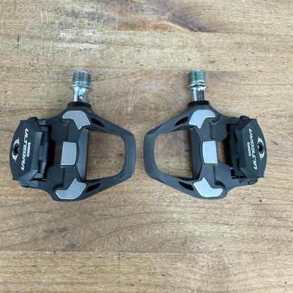 New! Shimano Ultegra PD-R8000 Stainless Steel Spindle Carbon Clipless Pedals