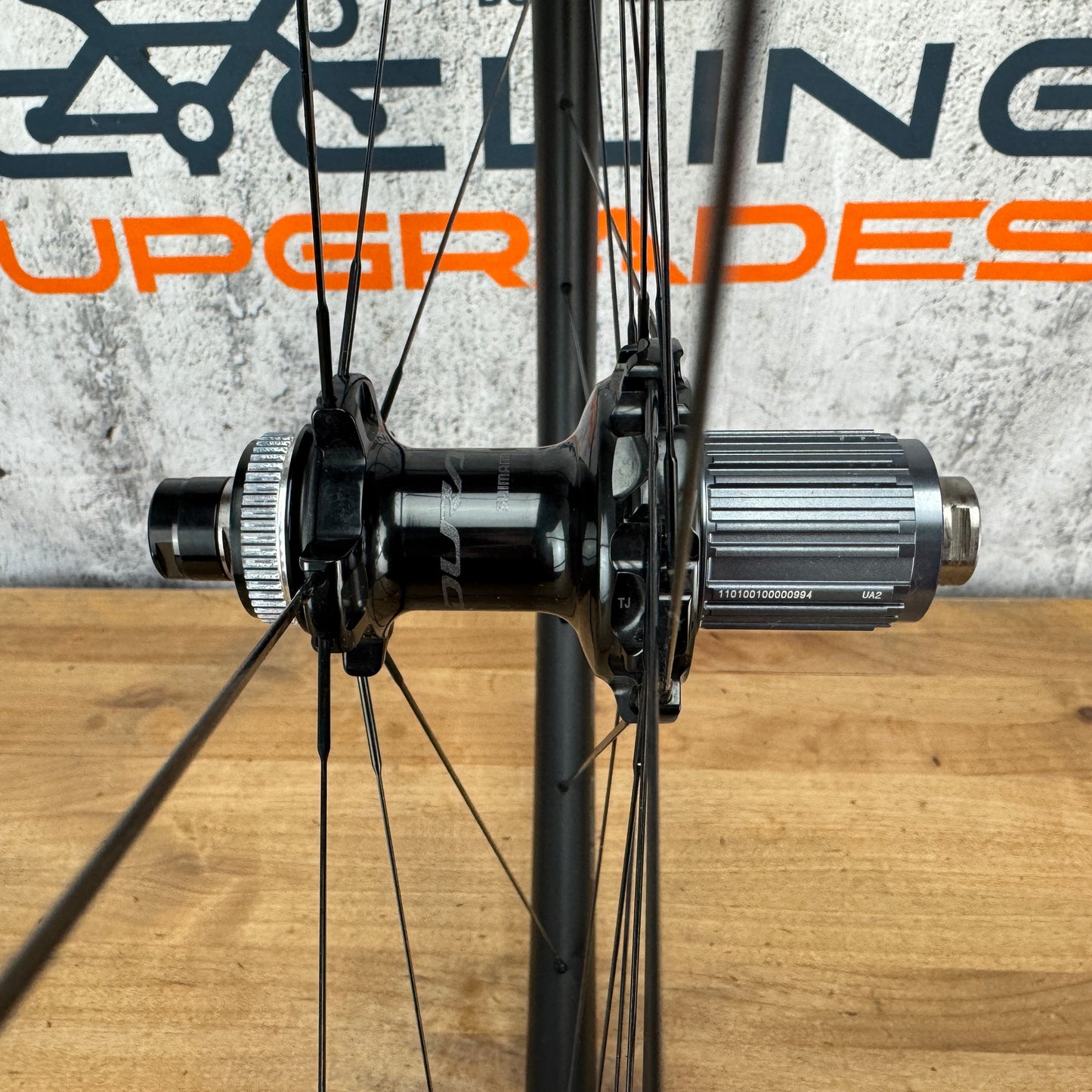 Low Mile! Shimano Dura-Ace WH-R9270 C36 Carbon Disc Tubeless Wheelset 1368g
