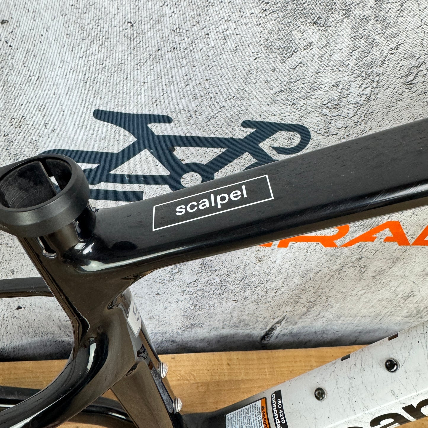 2023 Cannondale Scalpel HT Hi-Mod Lefty Small Carbon Disc Frameset 29" 2648g