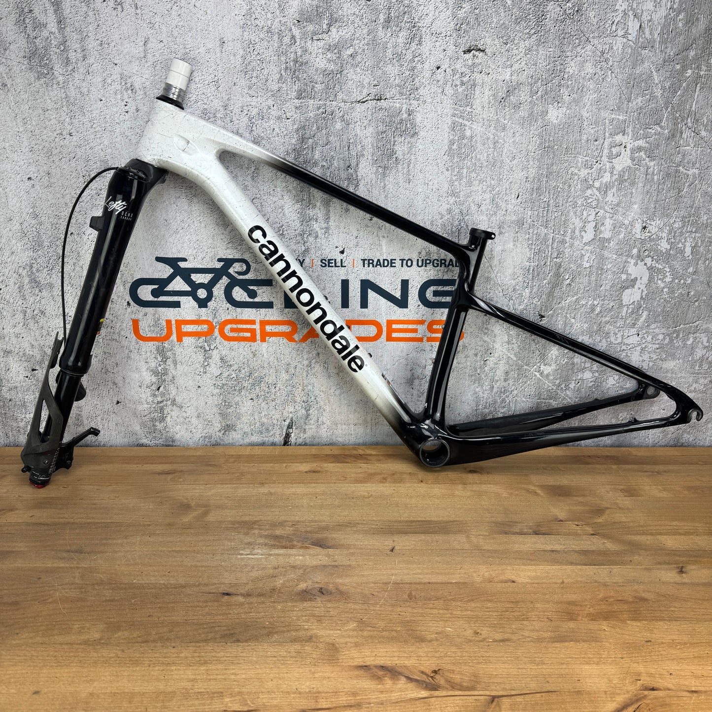 2023 Cannondale Scalpel HT Hi-Mod Lefty Small Carbon Disc Frameset 29" 2648g