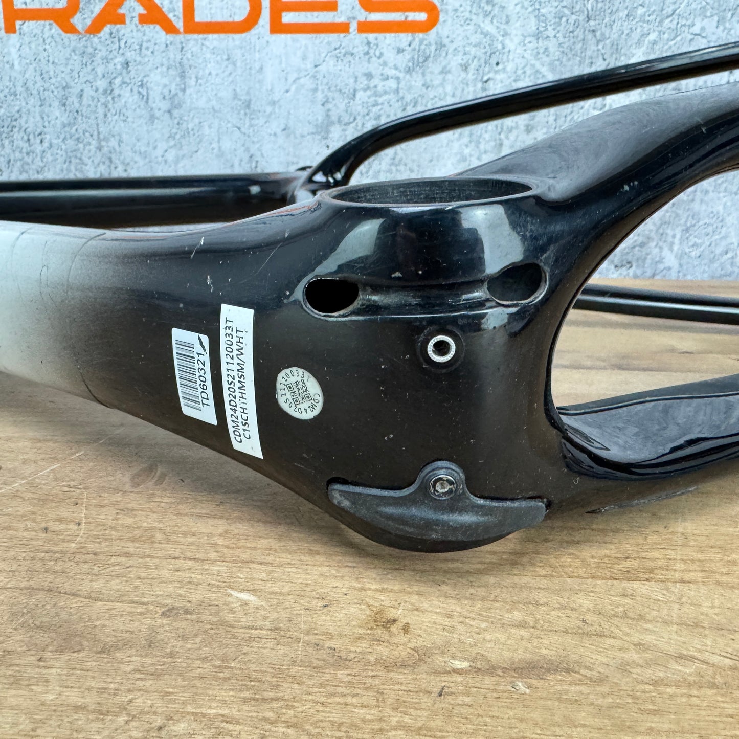 2023 Cannondale Scalpel HT Hi-Mod Lefty Small Carbon Disc Frameset 29" 2648g