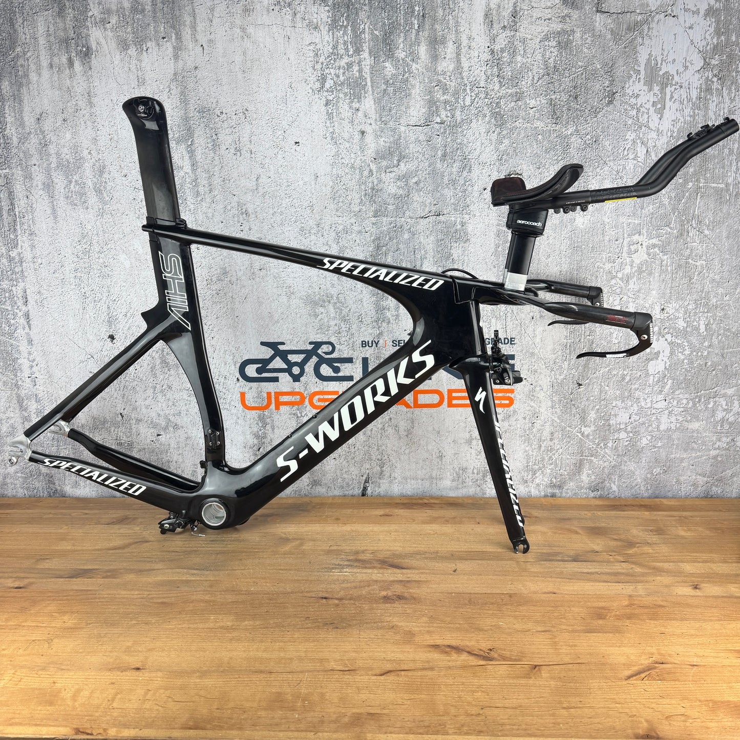2015 Specialized S-Works Shiv Large Rim Brake Carbon TT/Triathlon Frameset 700c