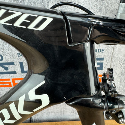 2015 Specialized S-Works Shiv Large Rim Brake Carbon TT/Triathlon Frameset 700c