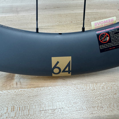 Reserve 57/64 Turbulent Aero DT Swiss 370 Hubs Bike Wheelset 700c 1617g