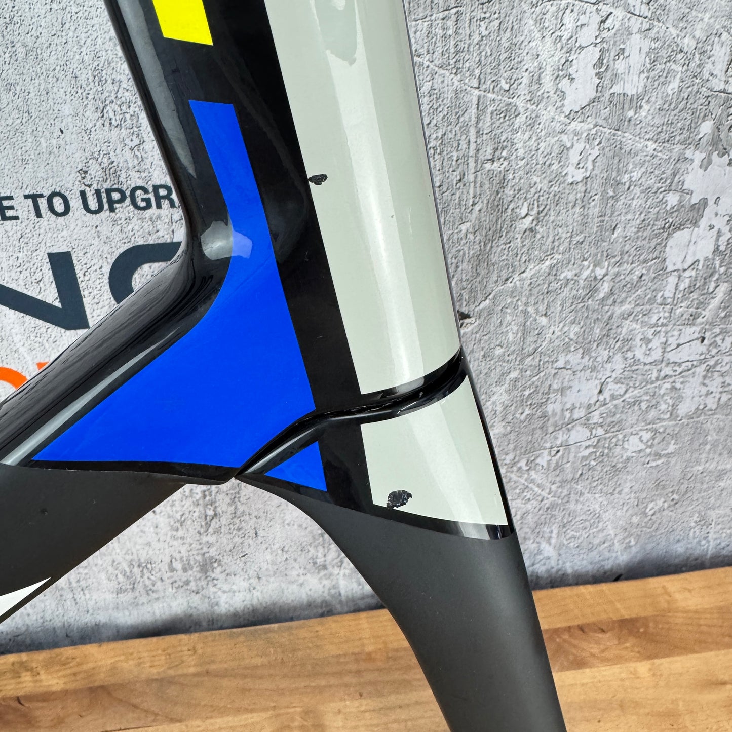 Low Mile! Look 795 Blade RS Iconic Mondrian XL Carbon Disc Brake Frameset 700c