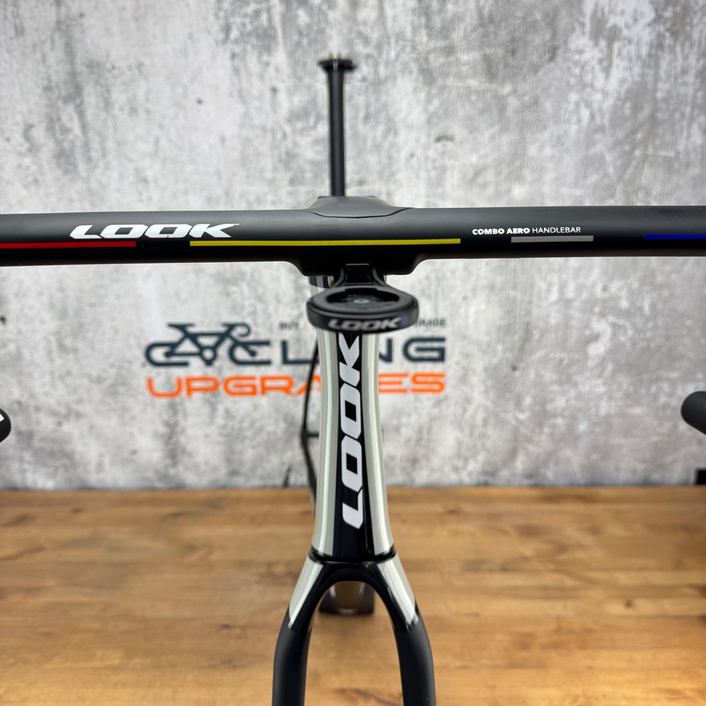Low Mile! Look 795 Blade RS Iconic Mondrian XL Carbon Disc Brake Frameset 700c