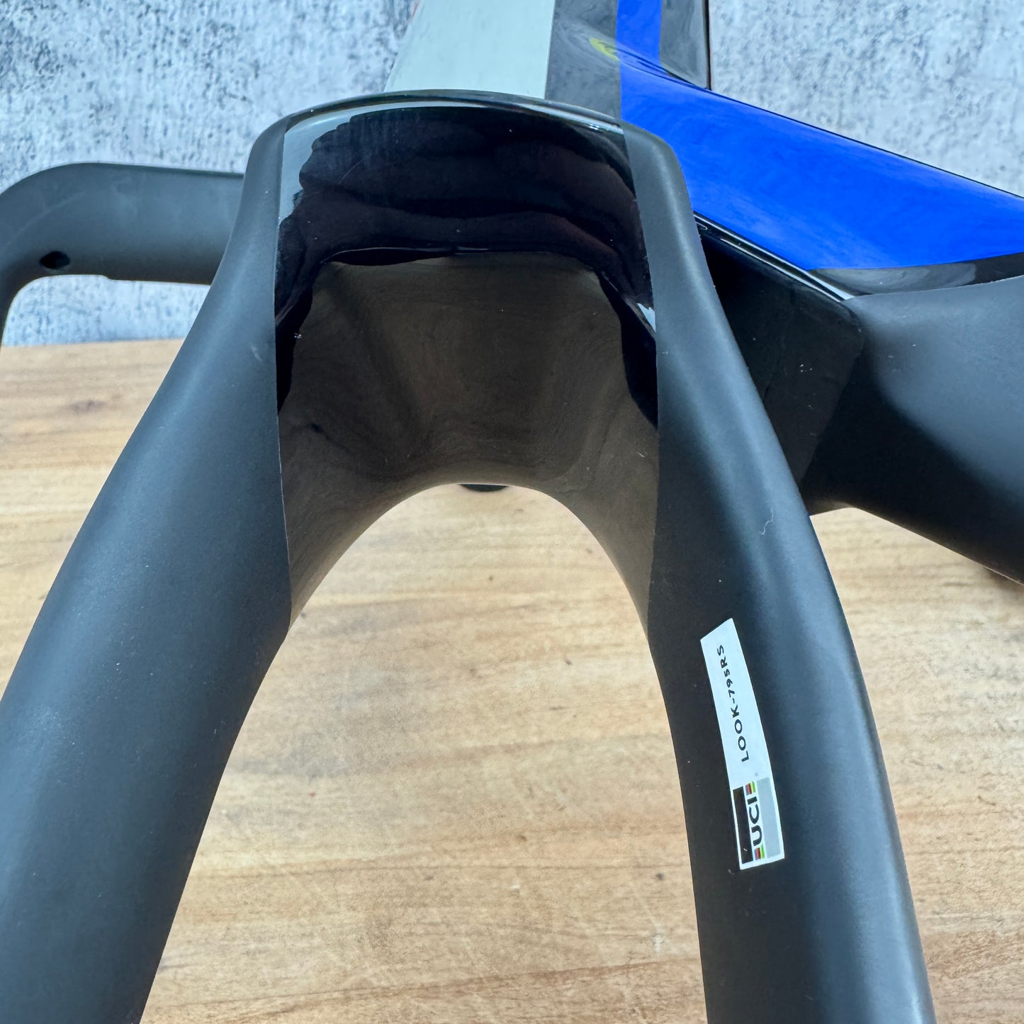 Low Mile! Look 795 Blade RS Iconic Mondrian XL Carbon Disc Brake Frameset 700c