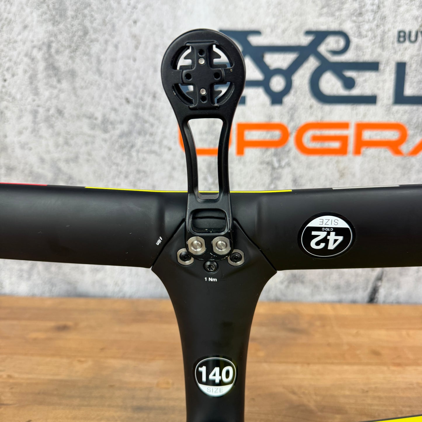 Low Mile! Look 795 Blade RS Iconic Mondrian XL Carbon Disc Brake Frameset 700c
