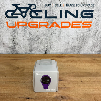New! Coros Pace 3 GPS Sport Watch Violet Silicone Band 39g