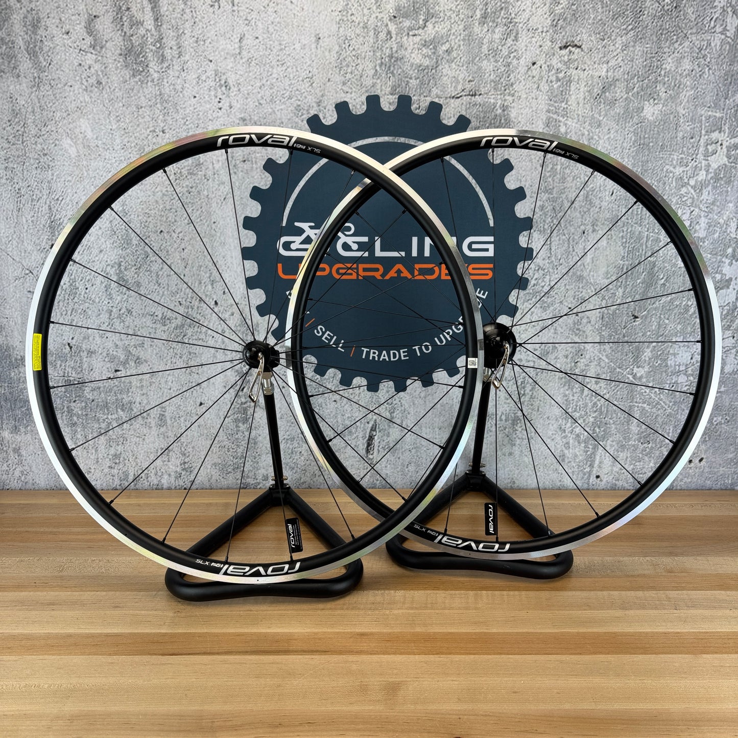 New! Roval SLX 24 Alloy Tubeless Wheelset 700c Rim Brake DT Swiss Internals 1488g