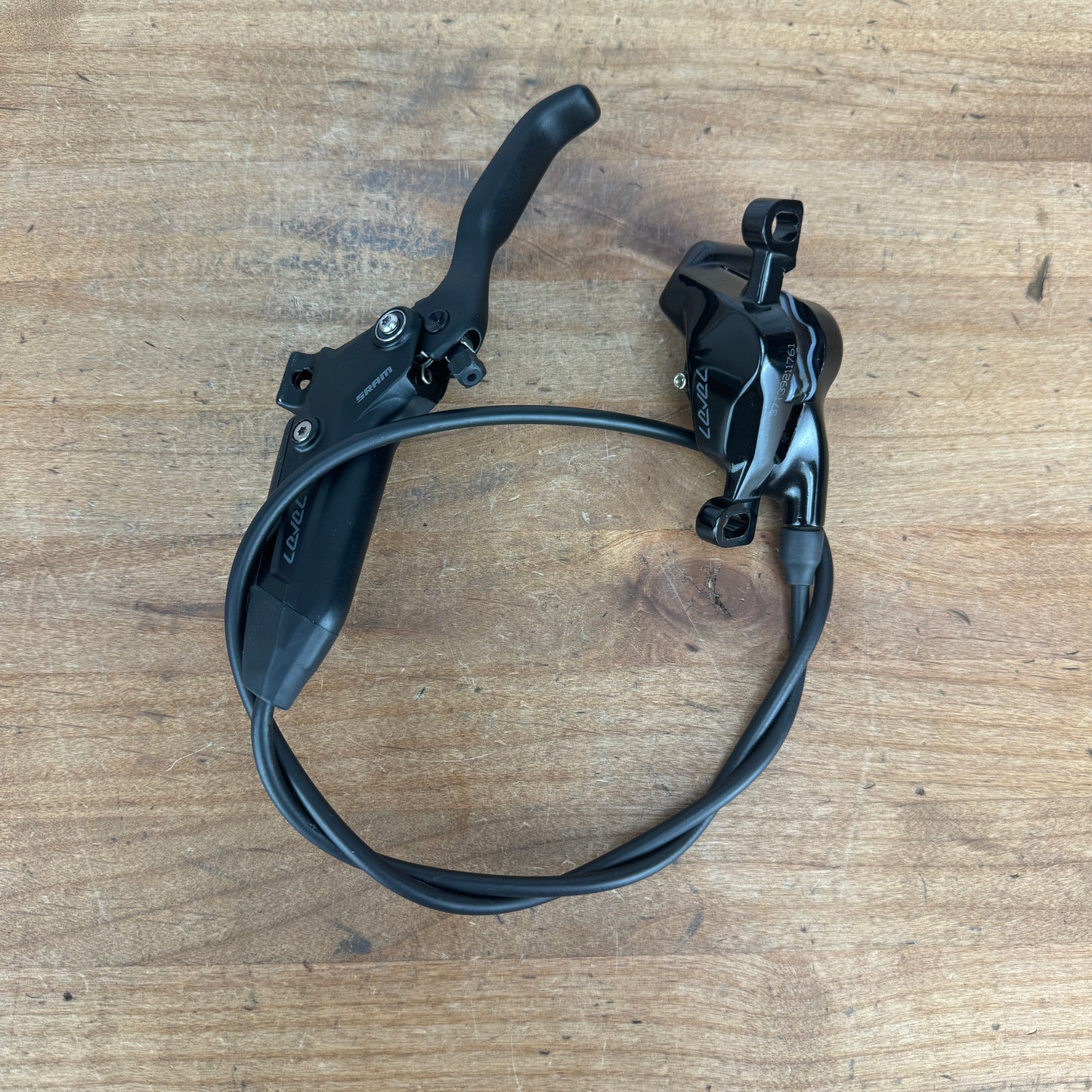 Ridden Once! SRAM Level Silver Stealth SLV Hydraulic 2-Piston Disc Brake Caliper