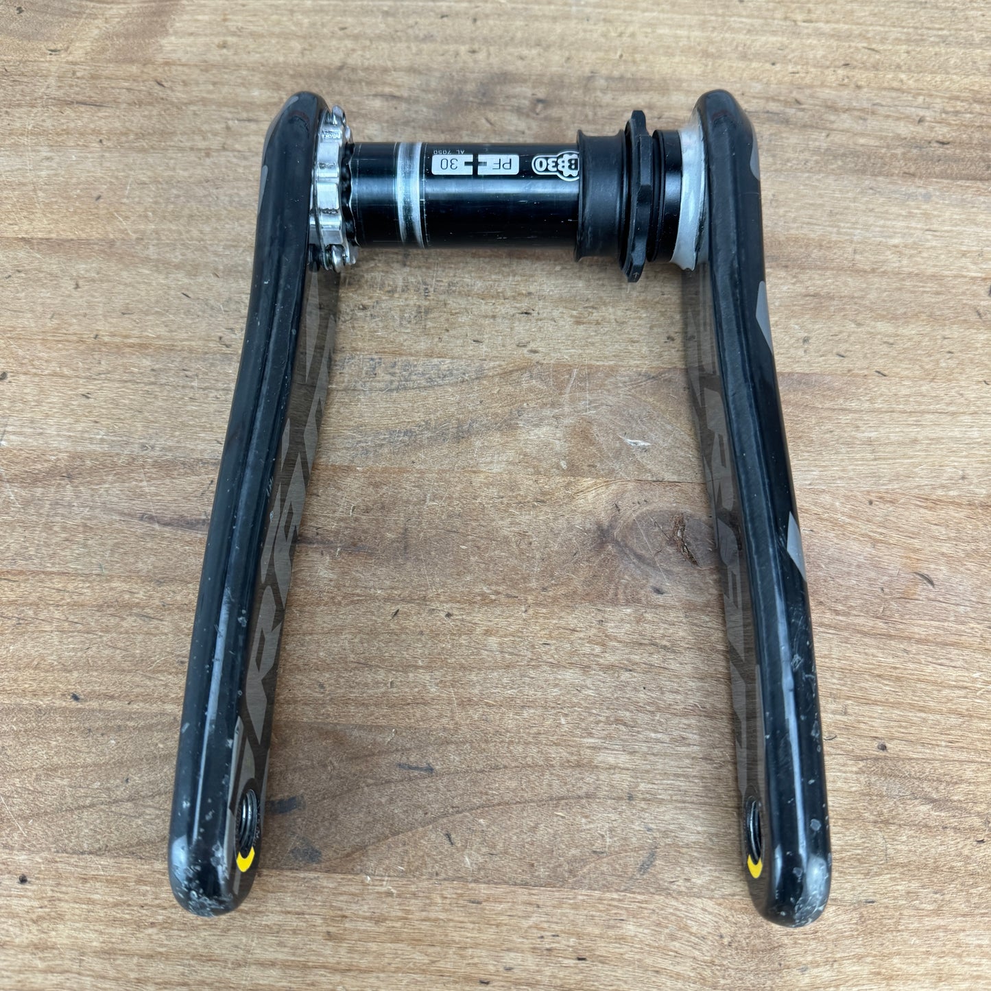 SRAM Red 22 175mm Carbon 3-Bolt Direct Mount Crankset Crank Arms 30mm Spindle