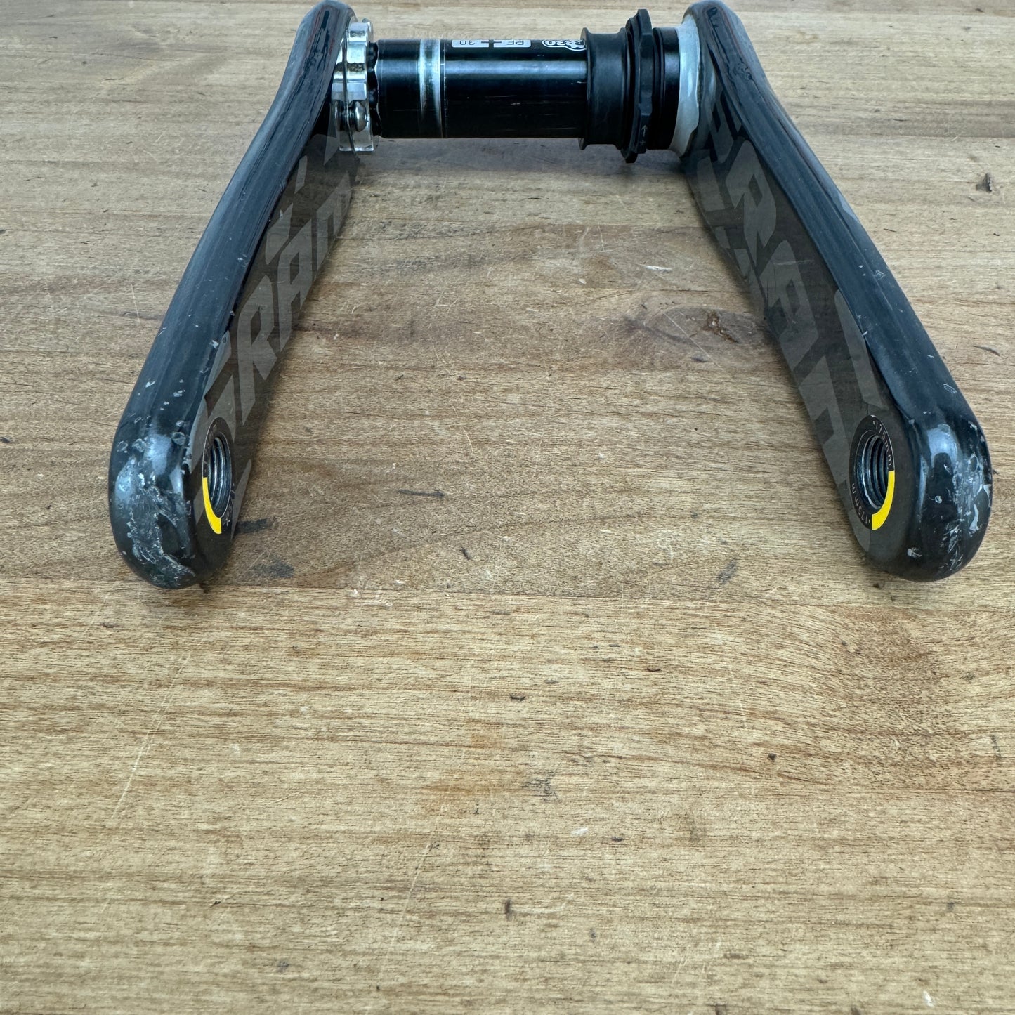 SRAM Red 22 175mm Carbon 3-Bolt Direct Mount Crankset Crank Arms 30mm Spindle