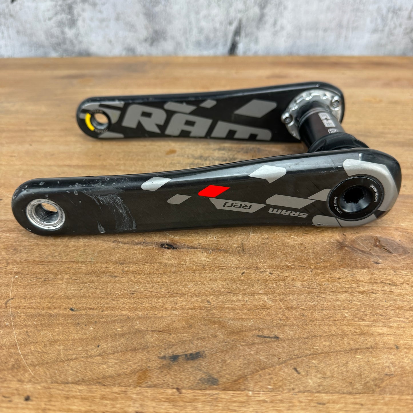 SRAM Red 22 175mm Carbon 3-Bolt Direct Mount Crankset Crank Arms 30mm Spindle