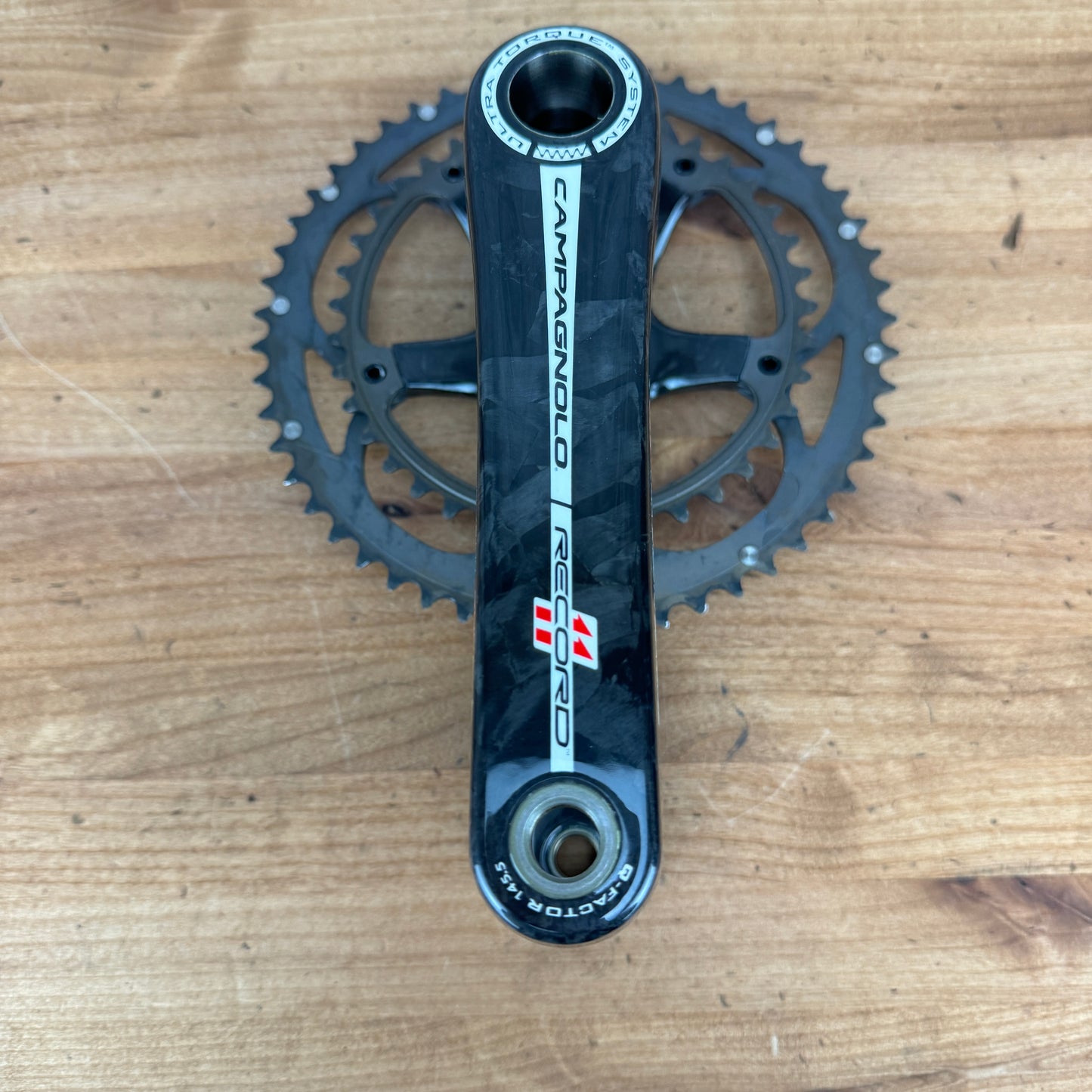 Mint! Campagnolo Record 11 2015-2017 53/39t 11-Speed Carbon Crankset 632g