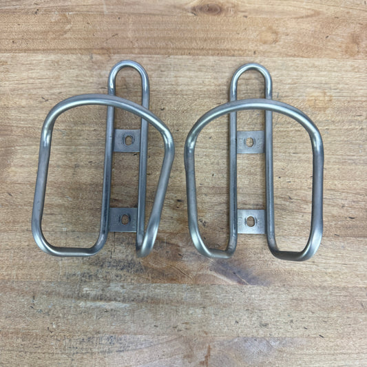 Pair King Cage Titanium Bike Water Bottle Cages 64g