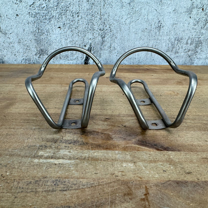 Pair King Cage Titanium Bike Water Bottle Cages 64g