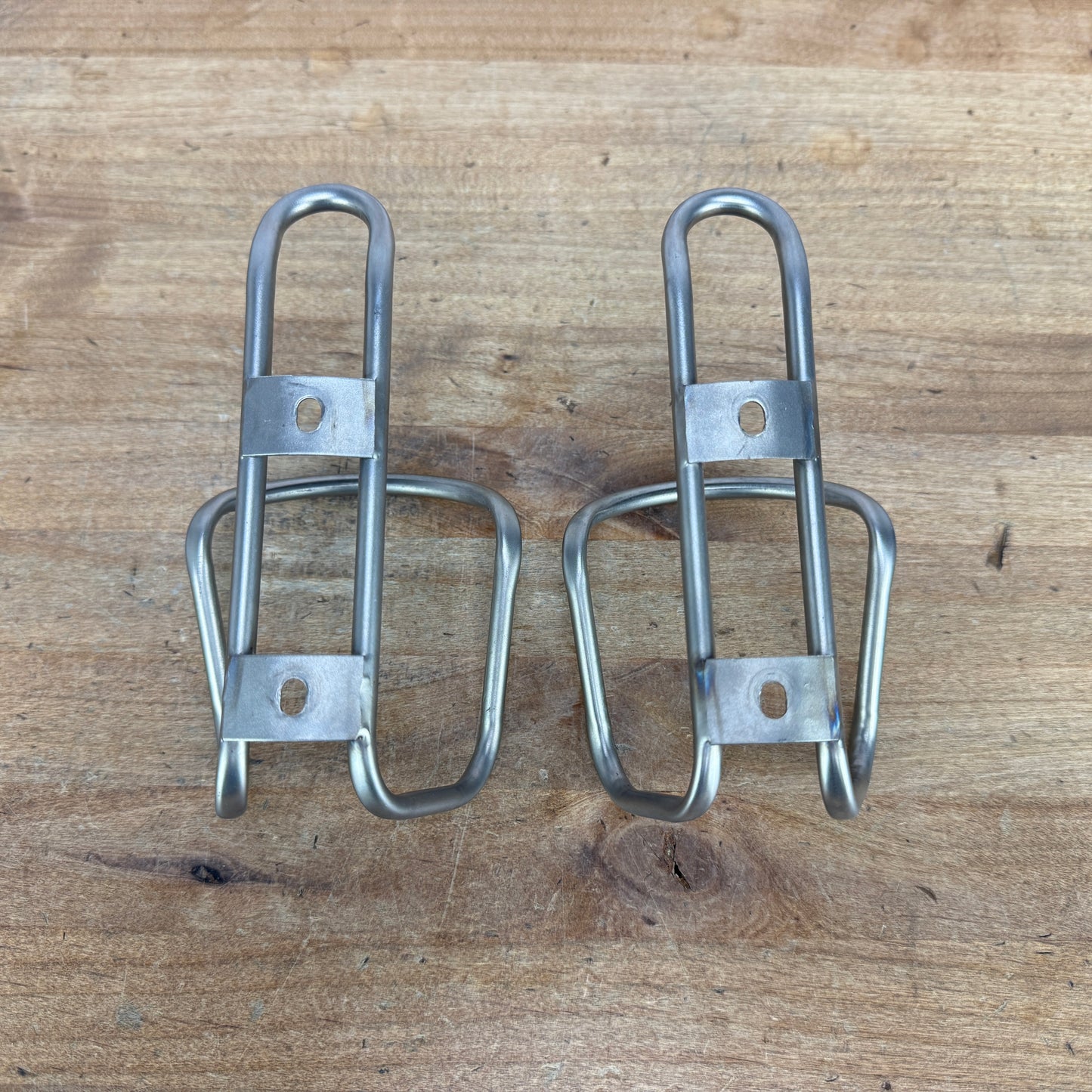Pair King Cage Titanium Bike Water Bottle Cages 64g