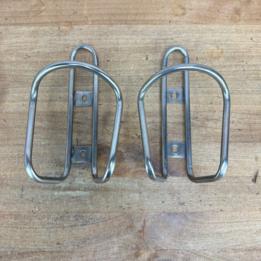 Pair King Cage Titanium Bike Water Bottle Cages 65g