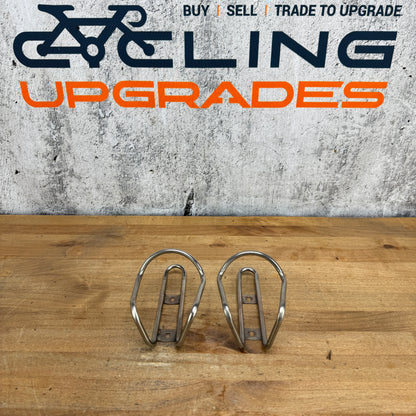 Pair King Cage Titanium Bike Water Bottle Cages 65g
