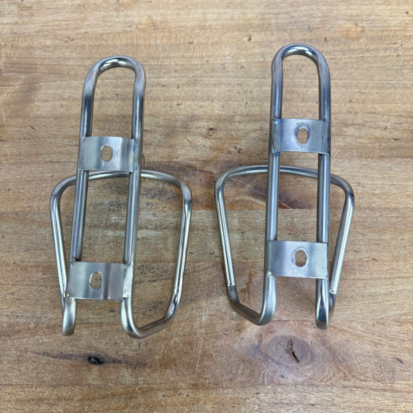 Pair King Cage Titanium Bike Water Bottle Cages 65g