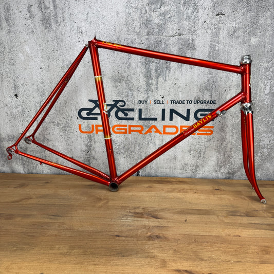 Circa 2006 Brian Baylis Special 56x56cm Rim Brake Lugged Steel Frameset 700c