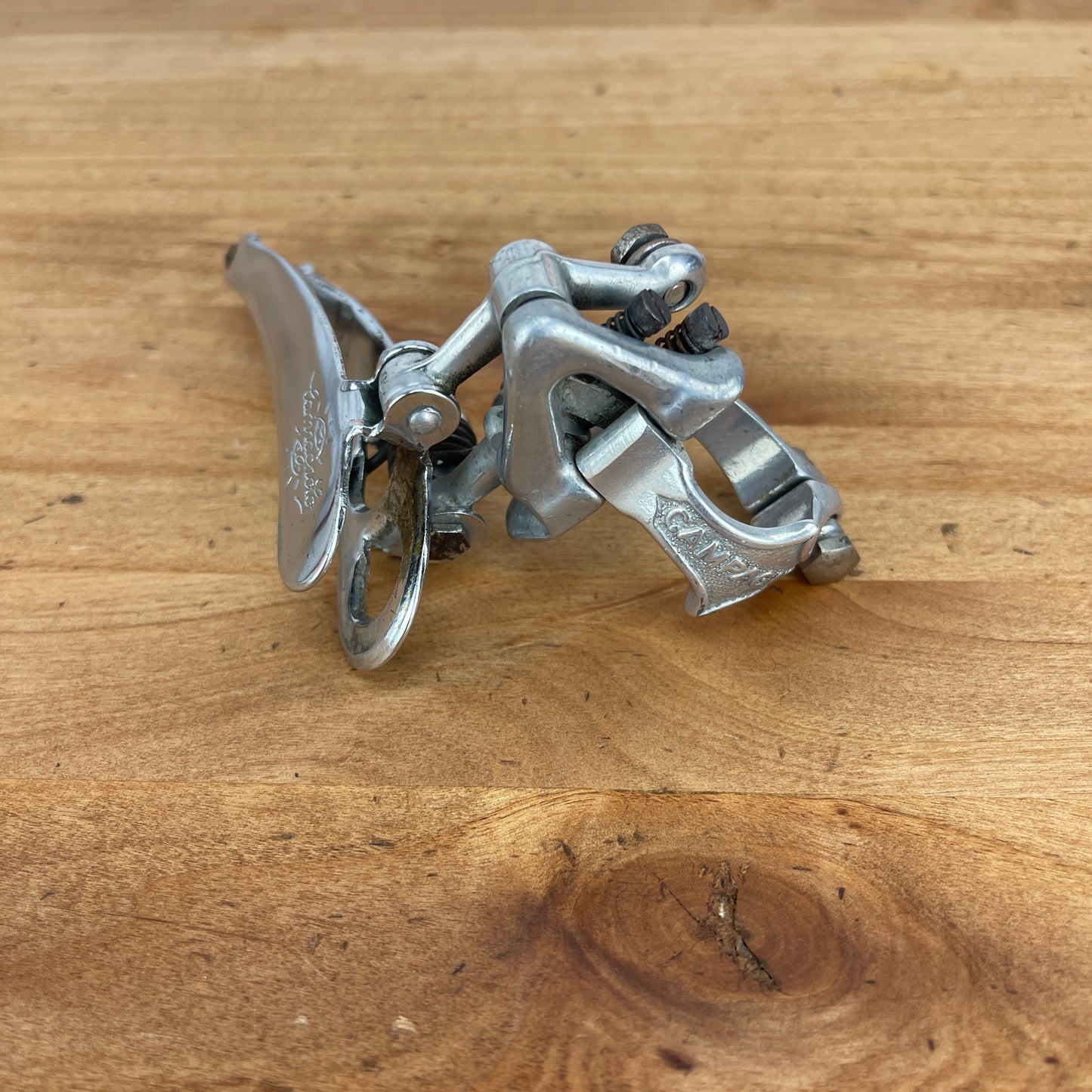Vintage! Campagnolo Brev 6-Speed Clamp-On 28.6mm Road Bike Front Derailleur