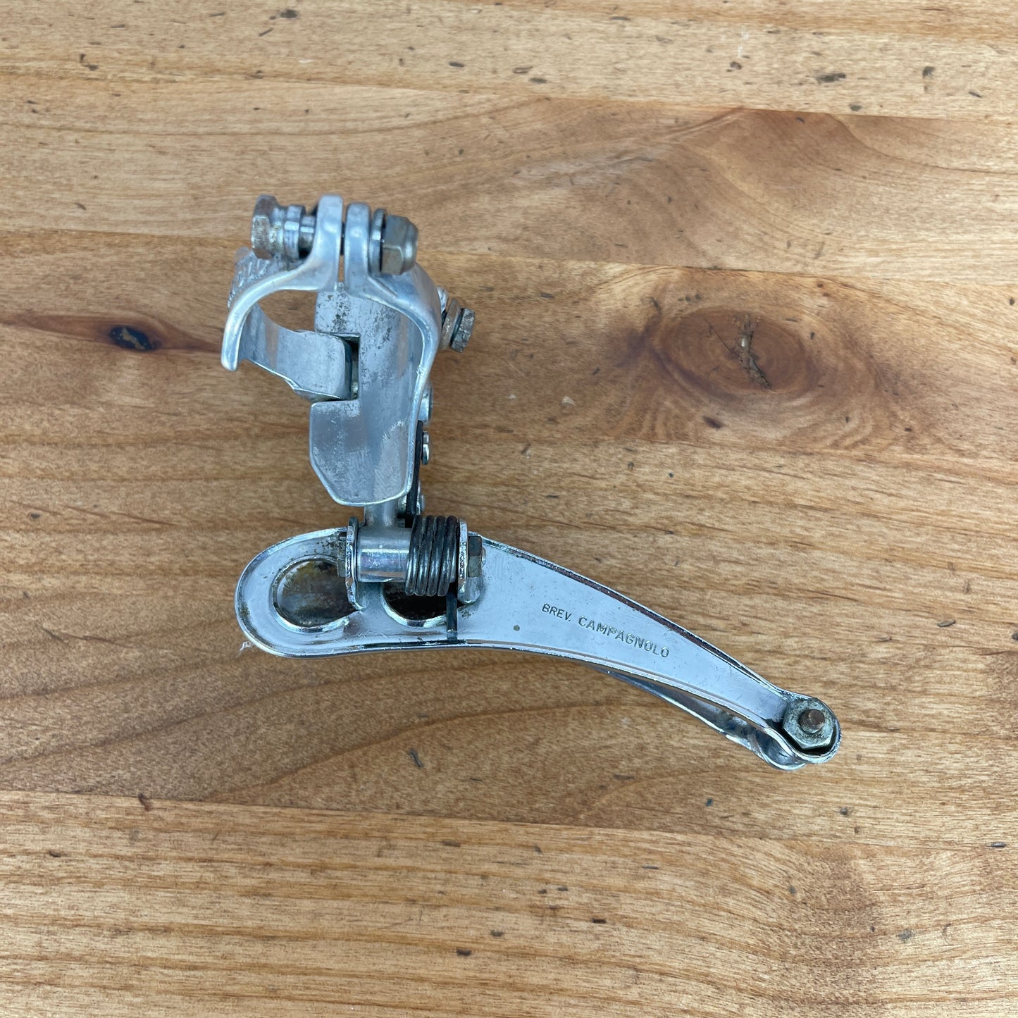Vintage! Campagnolo Brev 6-Speed Clamp-On 28.6mm Road Bike Front Derailleur