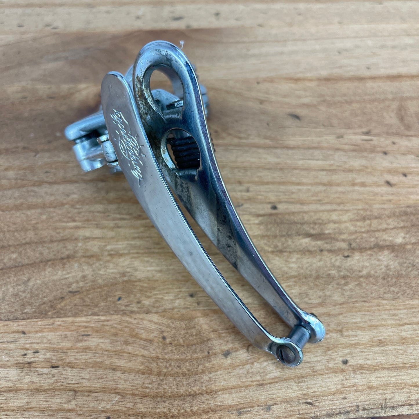 Vintage! Campagnolo Brev 6-Speed Clamp-On 28.6mm Road Bike Front Derailleur