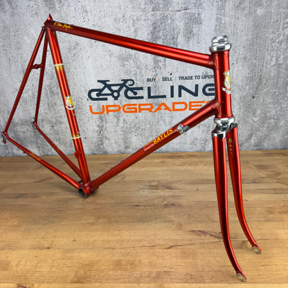 Circa 2006 Brian Baylis Special 56x56cm Rim Brake Lugged Steel Frameset 700c