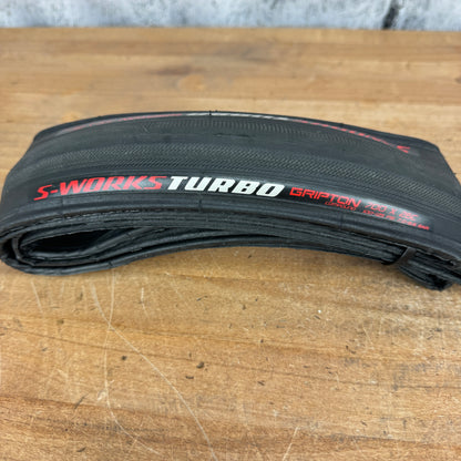 Light Use! Pair Specialized S-Works Turbo Gripton 700c x 26mm Clincher Tires