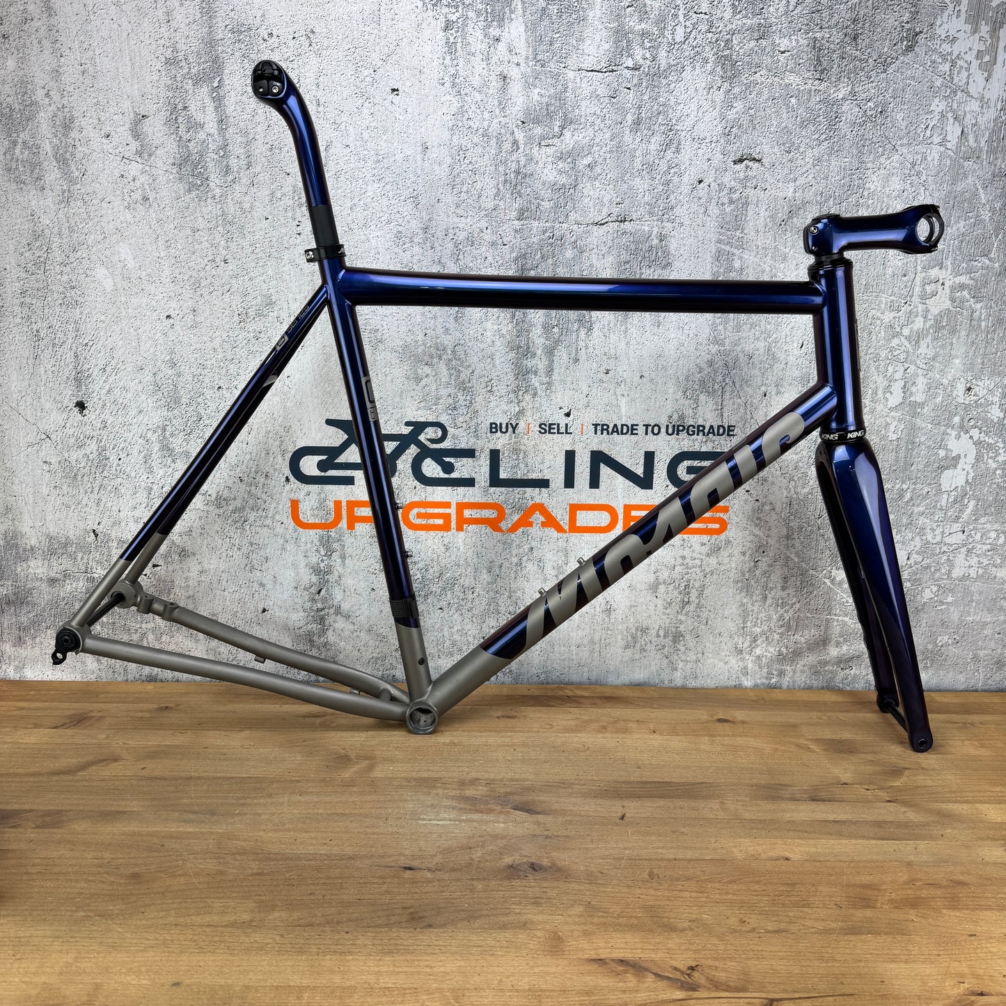 2025 Mosaic GT-1 AR 60cm Titanium Chameleon Disc Frameset 700c Chris King 2640g