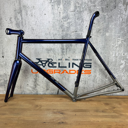 2025 Mosaic GT-1 AR 60cm Titanium Chameleon Disc Frameset 700c Chris King 2640g