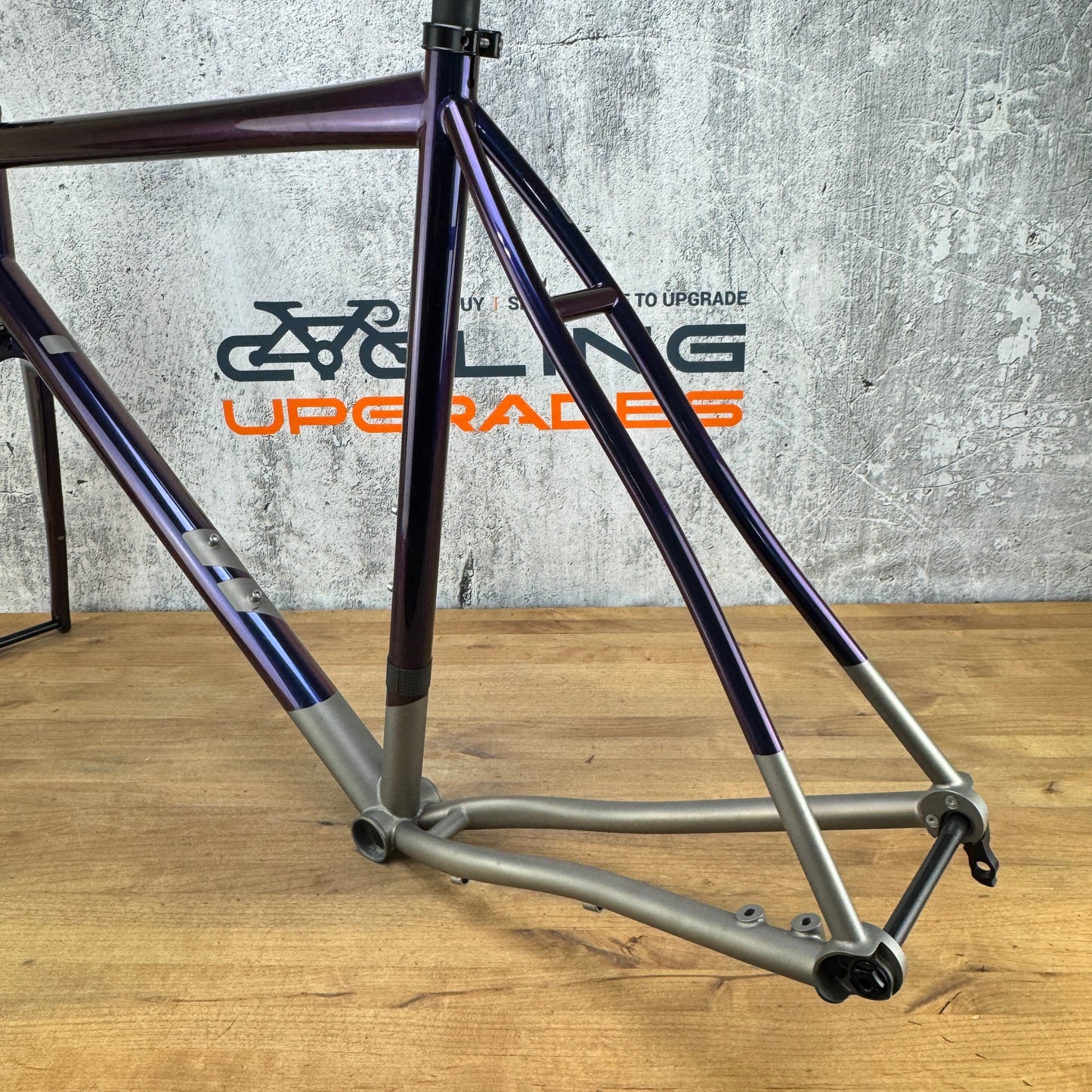 2025 Mosaic GT-1 AR 60cm Titanium Chameleon Disc Frameset 700c Chris King 2640g