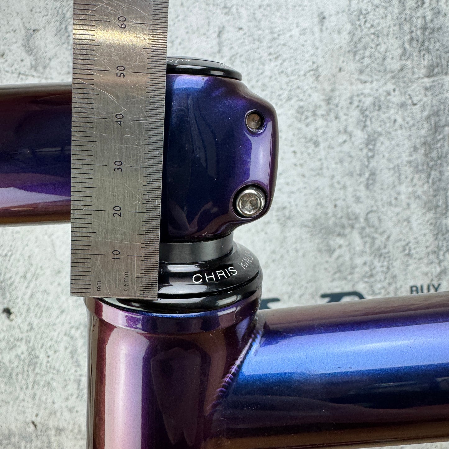 2025 Mosaic GT-1 AR 60cm Titanium Chameleon Disc Frameset 700c Chris King 2640g