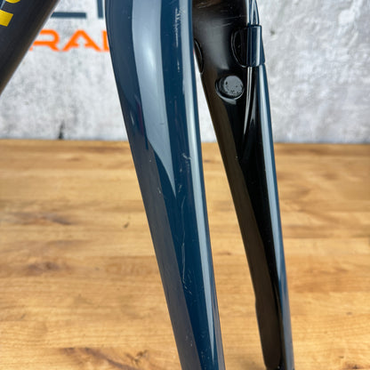 Argonaut GR2 53cm Carbon Gravel Bike Disc Brake Frameset 700c Chris King 1843g