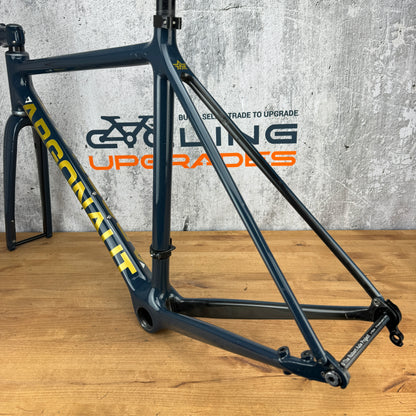Argonaut GR2 53cm Carbon Gravel Bike Disc Brake Frameset 700c Chris King 1843g