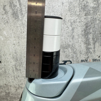 Mint! 2025 Trek Boone 56cm 600 OCLV Carbon Disc Frameset 700c Plasma Grey Pearl