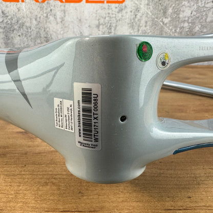 Mint! 2025 Trek Boone 56cm 600 OCLV Carbon Disc Frameset 700c Plasma Grey Pearl