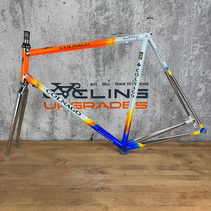 Unridden! Vintage 1992 Colnago Master Rabobank 57x57 Columbus Steel Frameset