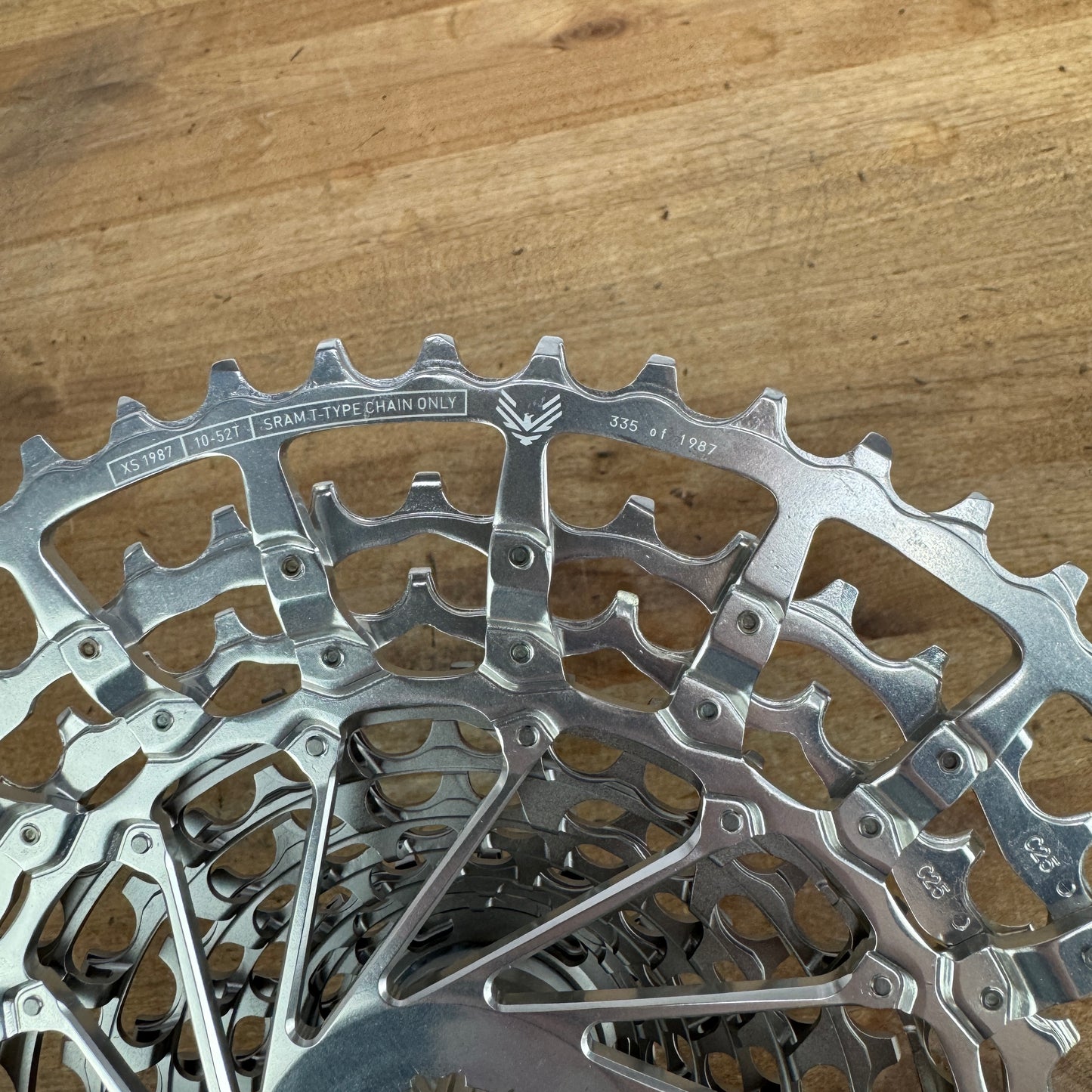 New! SRAM 1987 Edition Eagle T-Type Transmission XS-1987 10-52t 12-Spd Cassette