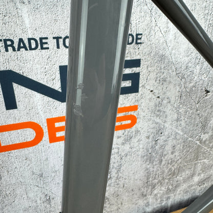 Low Mile! 2025 Enve Fray 56cm ASH Grey Carbon UDH Disc Brake Frameset 700c 2046g