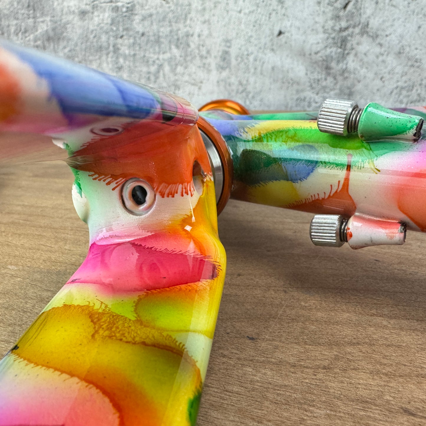 New! Land Shark 54cm Rim Brake Steel Frameset 700c Chris King 2415g