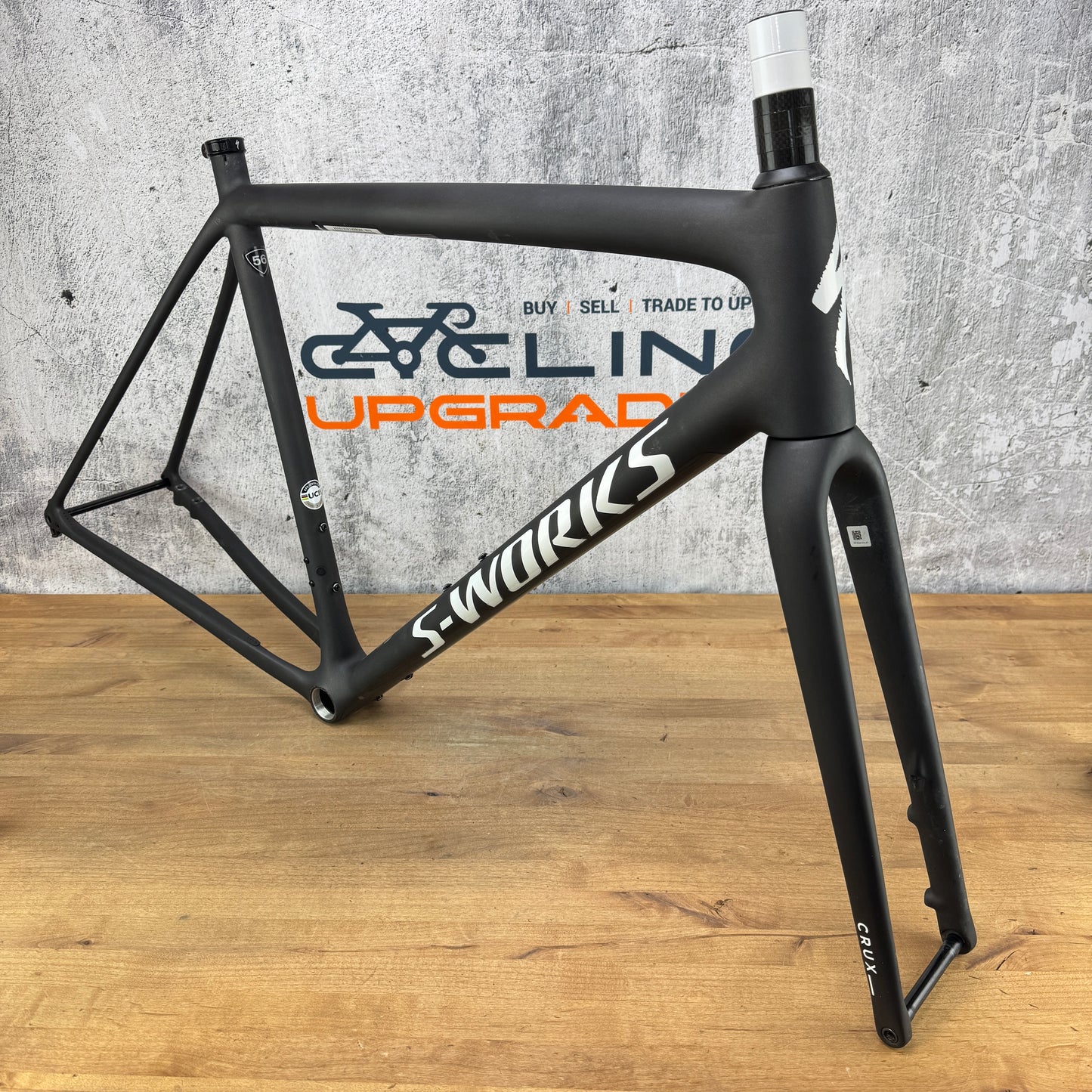 Low Mile! 2022 Specialized S-Works Crux 56cm Carbon Gravel Disc Frameset 700c