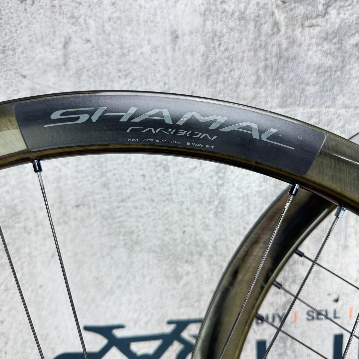 Mint! Campagnolo Shamal Carbon Tubeless 2-Way Fit Disc Wheelset 700c 1625g