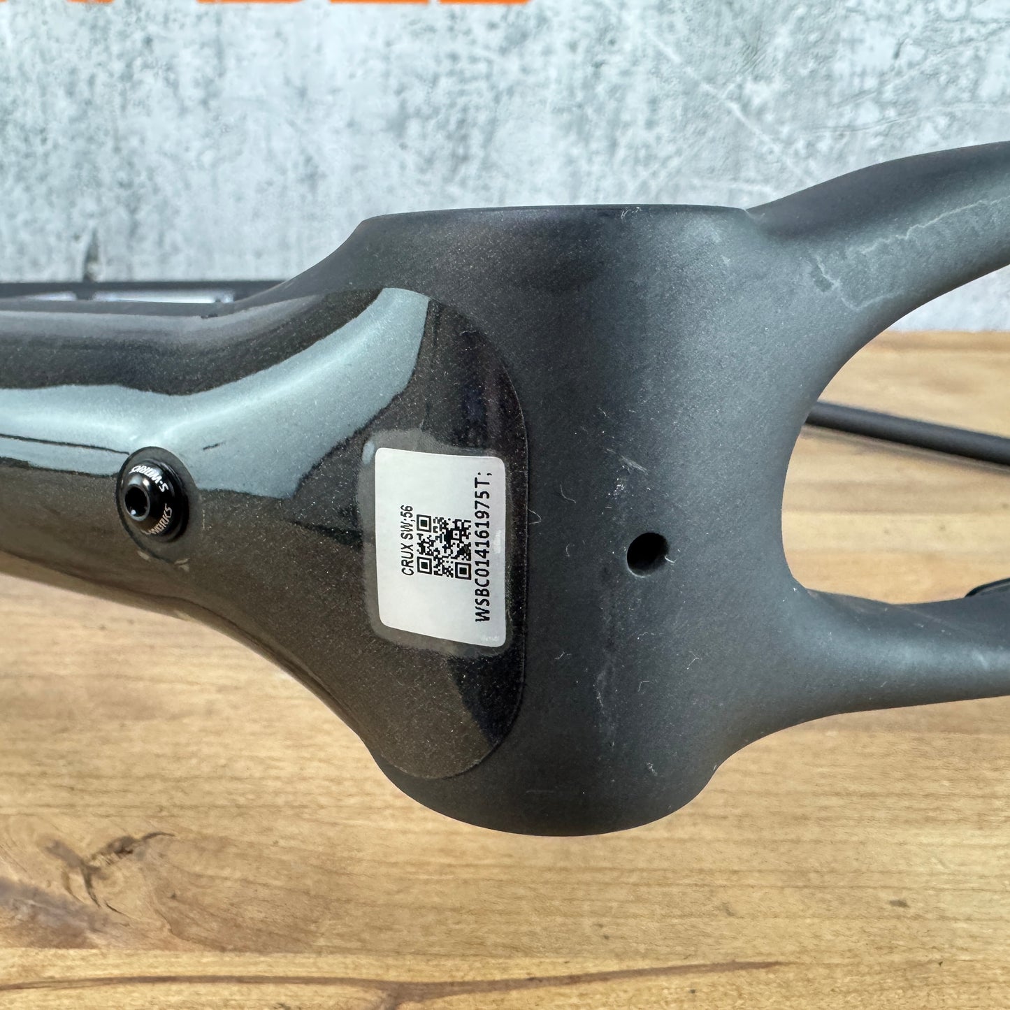 Low Mile! 2022 Specialized S-Works Crux 56cm Carbon Gravel Disc Frameset 700c