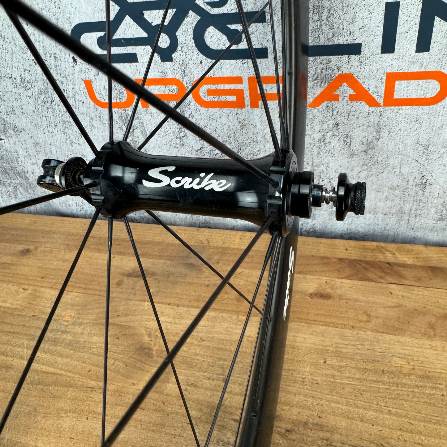 Scribe Aero 50 Carbon Rim Brake Tubeless Road Bike Wheelset 700c 1496g