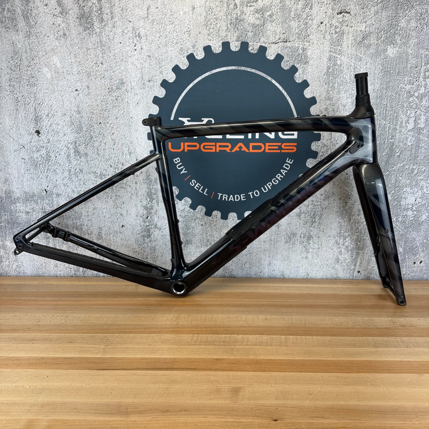 2021 Specialized S-Works Diverge 54cm Carbon Disc Gravel Frameset 700c 2256g